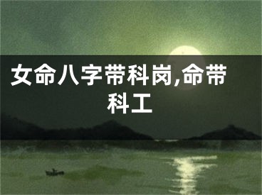 女命八字带科岗,命带科工