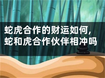 蛇虎合作的财运如何,蛇和虎合作伙伴相冲吗