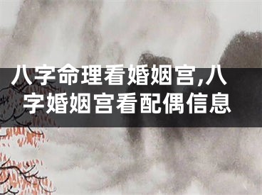 八字命理看婚姻宫,八字婚姻宫看配偶信息