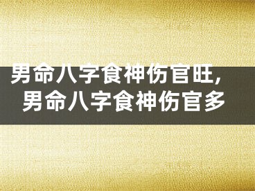 男命八字食神伤官旺,男命八字食神伤官多