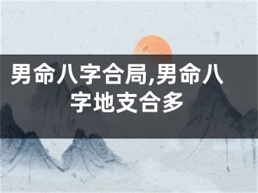 男命八字合局,男命八字地支合多