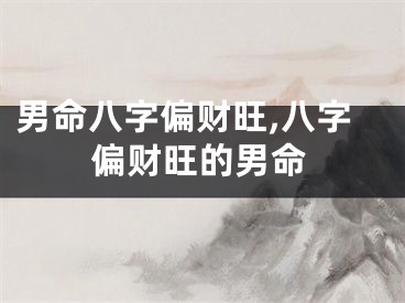 男命八字偏财旺,八字偏财旺的男命