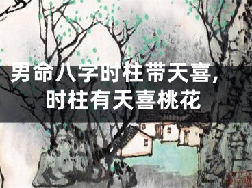 男命八字时柱带天喜,时柱有天喜桃花