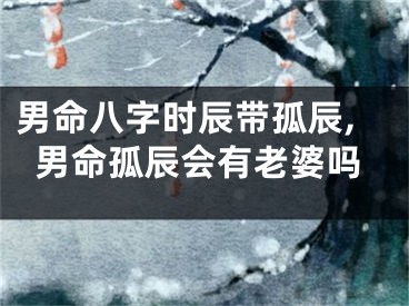 男命八字时辰带孤辰,男命孤辰会有老婆吗