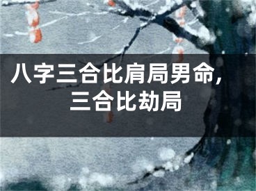 八字三合比肩局男命,三合比劫局