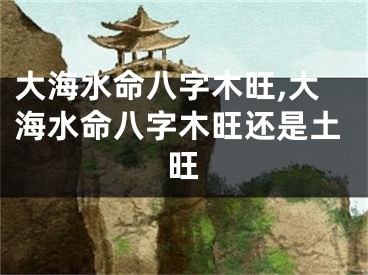 大海水命八字木旺,大海水命八字木旺还是土旺