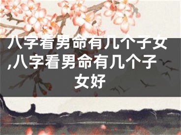 八字看男命有几个子女,八字看男命有几个子女好