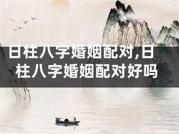 日柱八字婚姻配对,日柱八字婚姻配对好吗