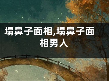 塌鼻子面相,塌鼻子面相男人