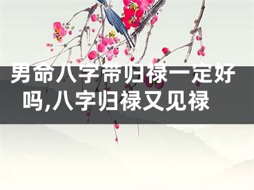 男命八字带归禄一定好吗,八字归禄又见禄