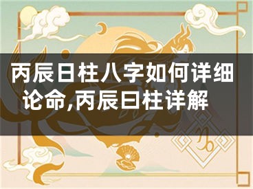 丙辰日柱八字如何详细论命,丙辰曰柱详解