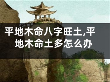 平地木命八字旺土,平地木命土多怎么办