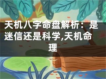 天机八字命盘解析：是迷信还是科学,天机命理