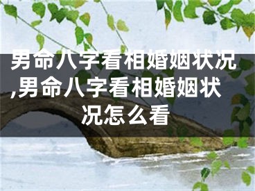 男命八字看相婚姻状况,男命八字看相婚姻状况怎么看