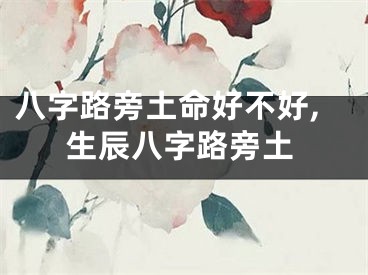 八字路旁土命好不好,生辰八字路旁土