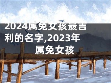 2024属兔女孩最吉利的名字,2023年属兔女孩