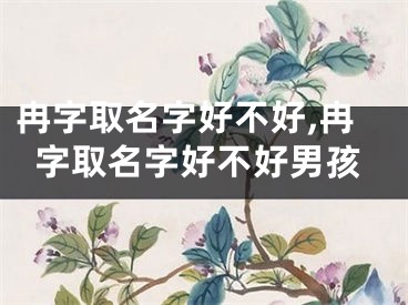冉字取名字好不好,冉字取名字好不好男孩