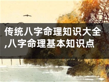 传统八字命理知识大全,八字命理基本知识点