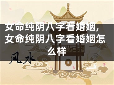 女命纯阴八字看婚姻,女命纯阴八字看婚姻怎么样