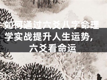 如何通过六爻八字命理学实战提升人生运势,六爻看命运
