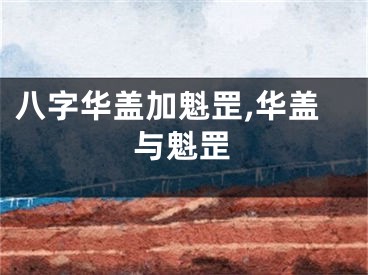 八字华盖加魁罡,华盖与魁罡