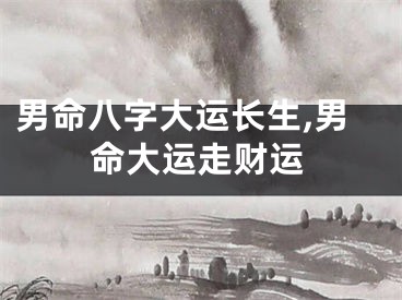 男命八字大运长生,男命大运走财运