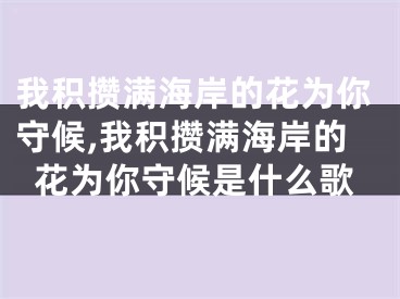 我积攒满海岸的花为你守候,我积攒满海岸的花为你守候是什么歌