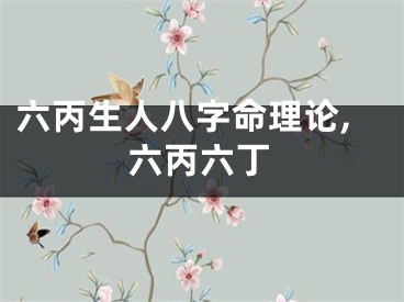 六丙生人八字命理论,六丙六丁