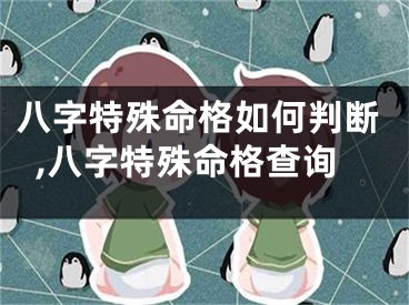 八字特殊命格如何判断,八字特殊命格查询