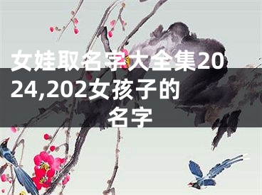 女娃取名字大全集2024,202女孩子的名字