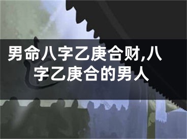 男命八字乙庚合财,八字乙庚合的男人