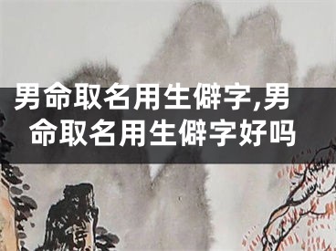 男命取名用生僻字,男命取名用生僻字好吗