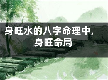 身旺水的八字命理中,身旺命局