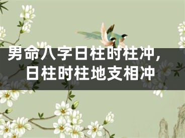 男命八字日柱时柱冲,日柱时柱地支相冲