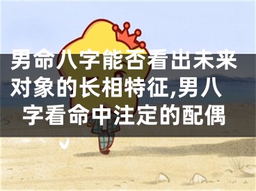男命八字能否看出未来对象的长相特征,男八字看命中注定的配偶