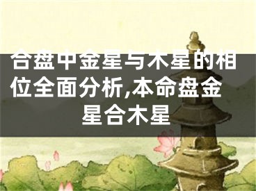 合盘中金星与木星的相位全面分析,本命盘金星合木星