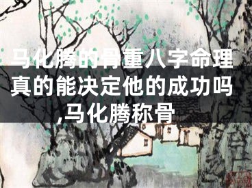 马化腾的骨重八字命理真的能决定他的成功吗,马化腾称骨