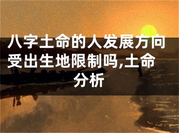 八字土命的人发展方向受出生地限制吗,土命分析