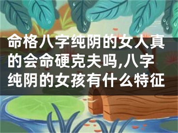 命格八字纯阴的女人真的会命硬克夫吗,八字纯阴的女孩有什么特征