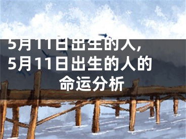 5月11日出生的人,5月11日出生的人的命运分析