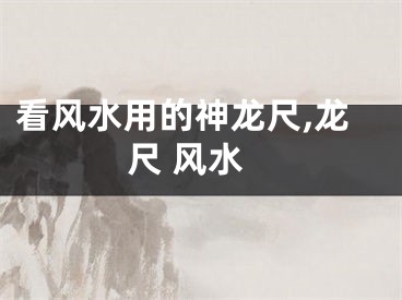 看风水用的神龙尺,龙尺 风水