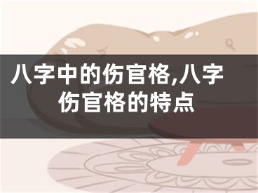 八字中的伤官格,八字伤官格的特点