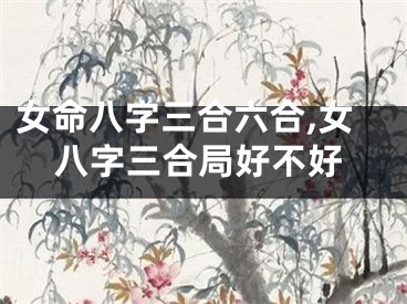 女命八字三合六合,女八字三合局好不好
