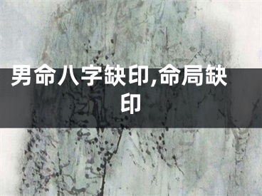 男命八字缺印,命局缺印