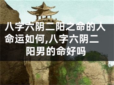 八字六阴二阳之命的人命运如何,八字六阴二阳男的命好吗