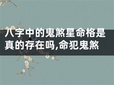 八字中的鬼煞星命格是真的存在吗,命犯鬼煞