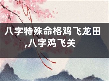 八字特殊命格鸡飞龙田,八字鸡飞关