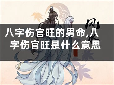 八字伤官旺的男命,八字伤官旺是什么意思