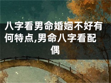 八字看男命婚姻不好有何特点,男命八字看配偶