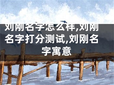 刘刚名字怎么样,刘刚名字打分测试,刘刚名字寓意